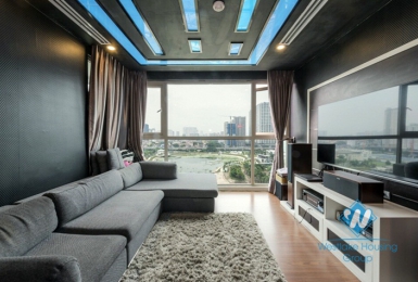 Super modern and elegant duplex apartment for rent in Cau Giay, Hanoi